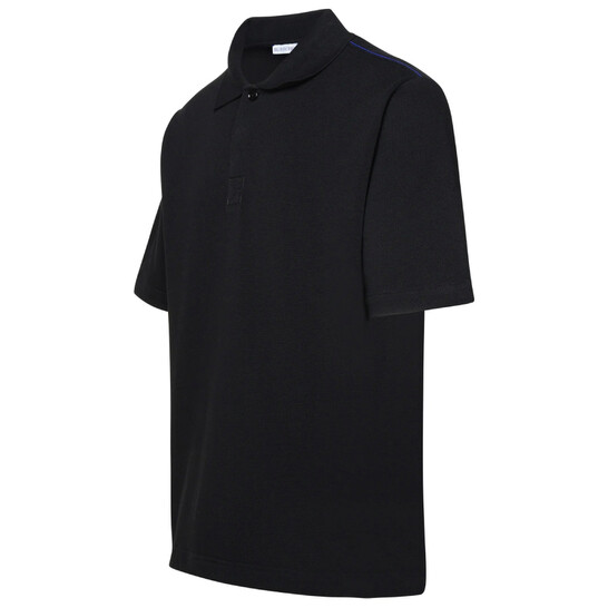 ◆adidas◆ Burberry Polo Shirt Carbon Burberry EKD-Embroidered Short Sleeved Cotton Polo Shirt