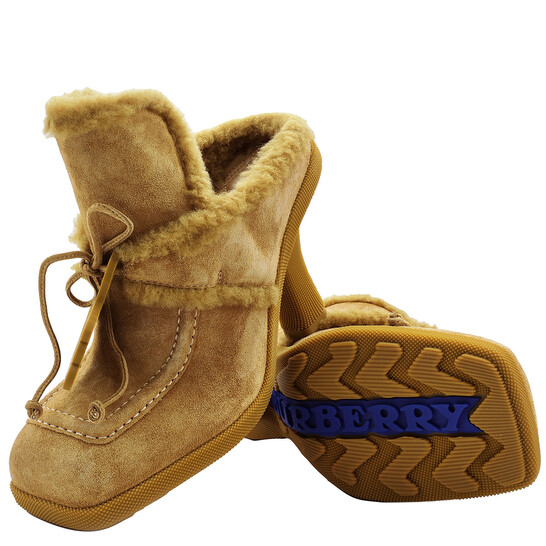 Burberry Square-Toe Highland Mules - 546x546 Image #2