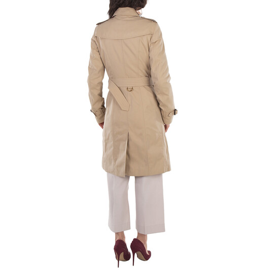 近年モデル 英国製 BURBERRY THE SANDRINGHAM LONG Burberry The Sandringham Long Trench Coat, Brand Size 4 (US