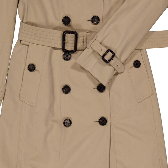 Burberry The Sandringham Long Trench Coat, Brand Size 4 (US