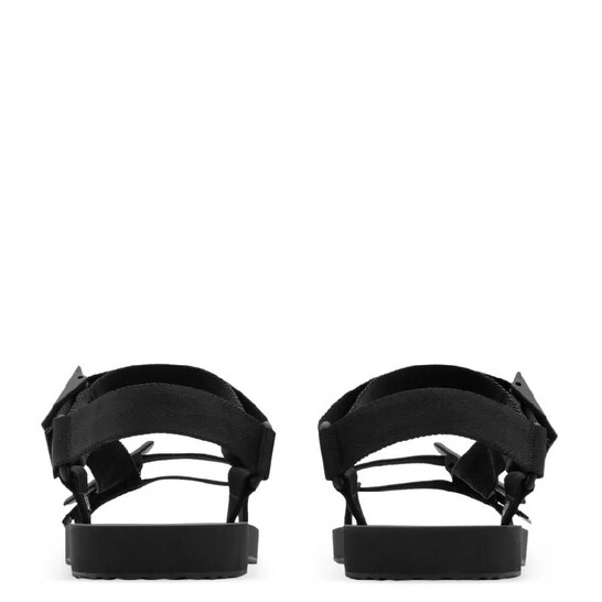 Burberry Trek Debossed Logo Sandals, Brand Size 42 (US Size
