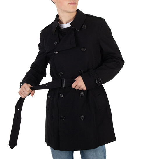 バーバリー160 Burberry Men's Heritage Honey Kensinton Short Trench, Brand