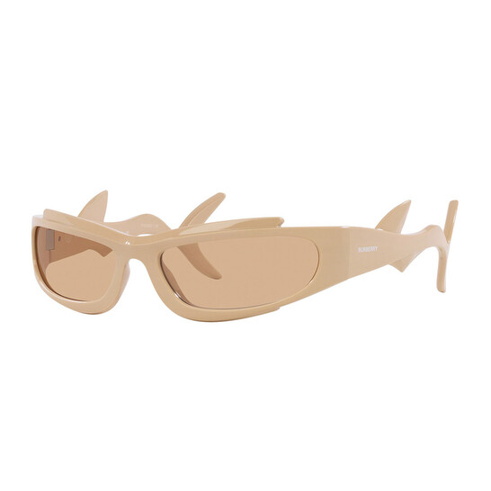 Burberry Women\'s Shark Design Sunglasses - Transparent Burberry Turner Shark Rectangular-Frame Sunglasses - Black  main image 4