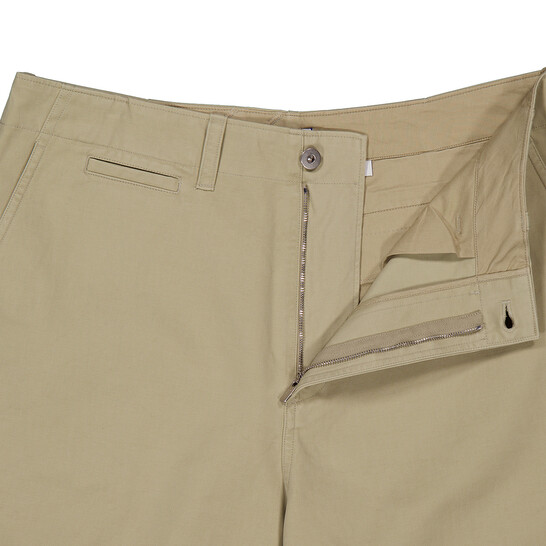 Burberry Twill Weave Bermuda Cotton Shorts, Size Medium