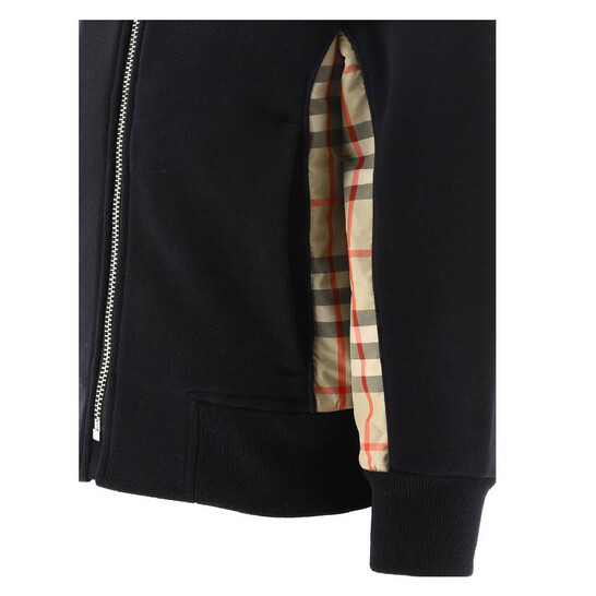 Burberry Vintage Check Zip Up Long-Sleeve Hoodie, Size 4Y 8060951