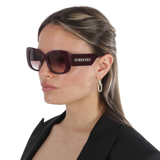 Burberry Violet Gradient Butterfly Ladies Sunglasses BE4410
