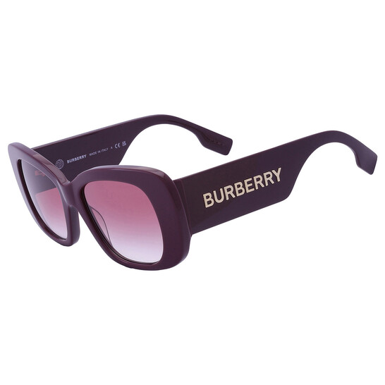 Burberry Violet Gradient Butterfly Ladies Sunglasses BE4410