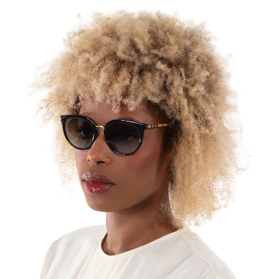 Burberry Willow Gray Gradient Phantos Ladies Sunglasses  display picture 1