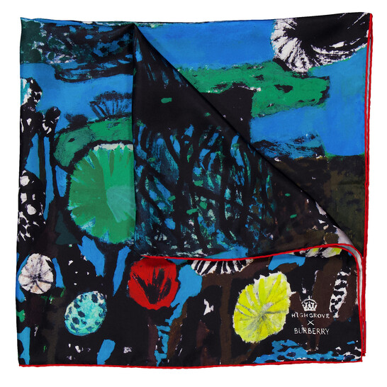 Burberry Wldflower Vista Silk Scarf 8087902 5045705763213 - Jomashop