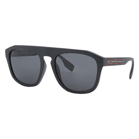 ?- New Authentic BURBERRY Wren Dark Grey Browline Unisex Sunglasses Burberry Wren Dark Grey Browline Men main image 3