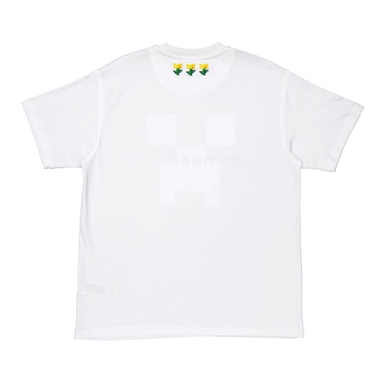 Burberry x Minecraft Logo Print Cotton Oversized T-shirt