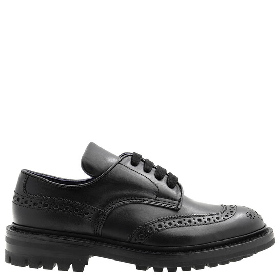 Burberry x Tricker's Devon Almond Toe Comfort Derby Shoes