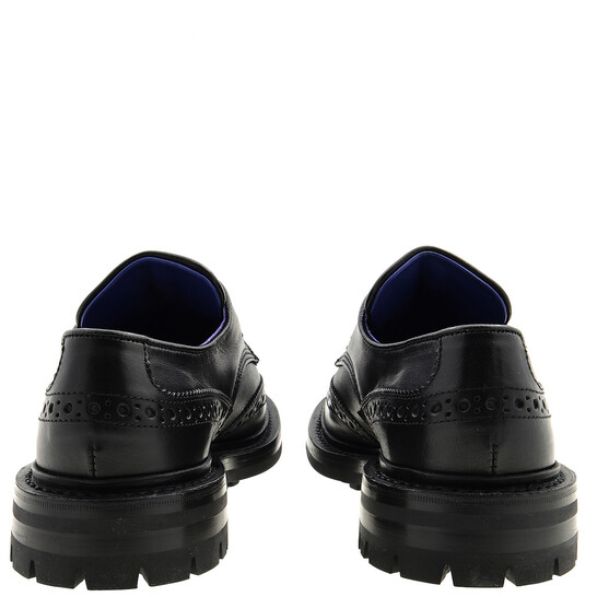 Burberry x Tricker's Devon Almond Toe Comfort Derby Shoes