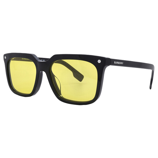 Burberry Yellow Square Men's Sunglasses BE4337F 300185 56