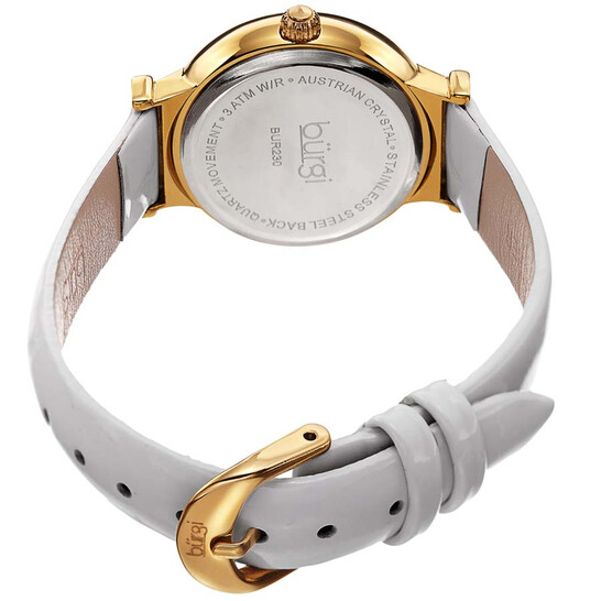 Burgi Silver Dial Ladies Watch BUR230WT Burgi Silver Dial Ladies Watch BUR230WT - 546x546 Image #4