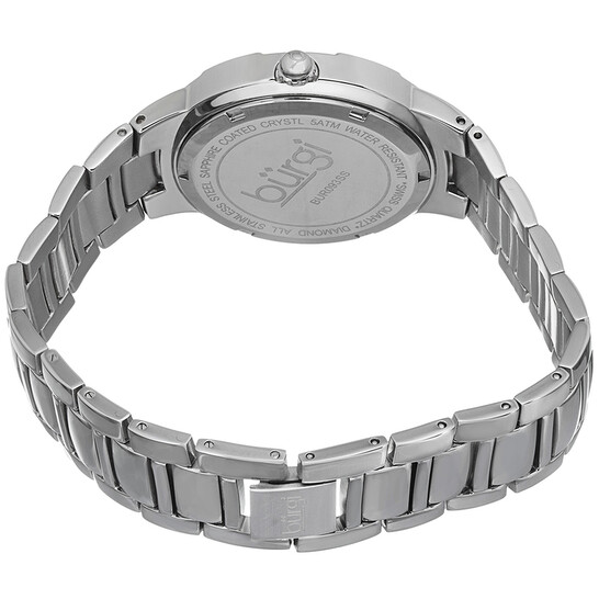 Burgi Blue Mother of Pearl Diamond Dial Ladies Watch BUR093BU - 546x546 Image #3