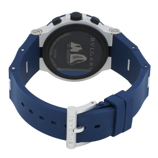 Bvlgari Aluminium Capri Edition Chronograph Automatic Blue Dial