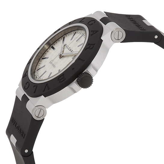 Bvlgari Aluminium Sorayama Automatic Silver Dial Men's Watch