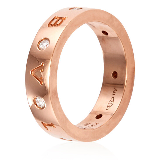 BVLGARI リング Rose gold, Ceramic B.zero1 Ring AN859090 | Bvlgari