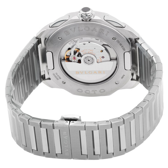 Bvlgari Chronograph Automatic Black Dial Unisex Watch 103471