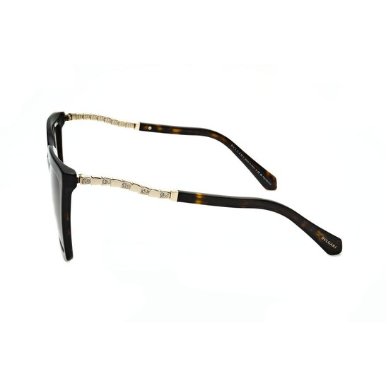 Bvlgari Ladies Black Cat Eye Sunglasses 0BV8255B-501/87