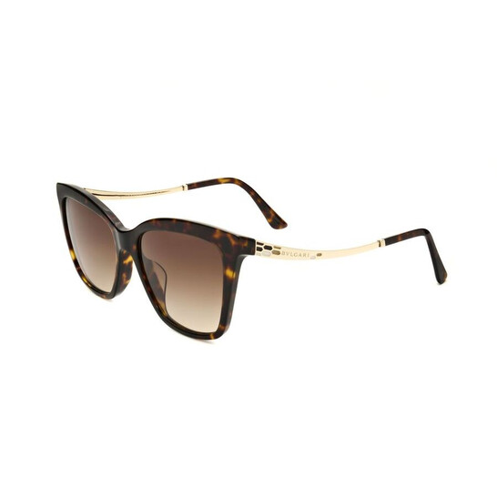 Bvlgari Ladies Brown Cat Eye Sunglasses 0BV8257F-504/13  display picture 1