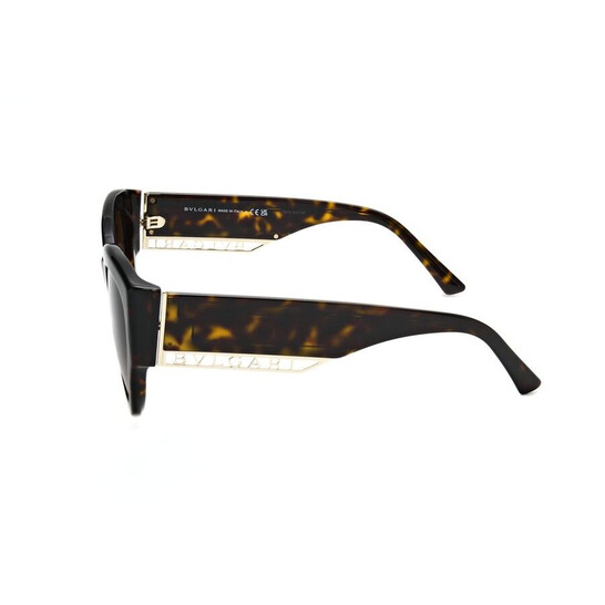 Bvlgari Ladies Brown Oval Sunglasses BV8258F 504/13 55