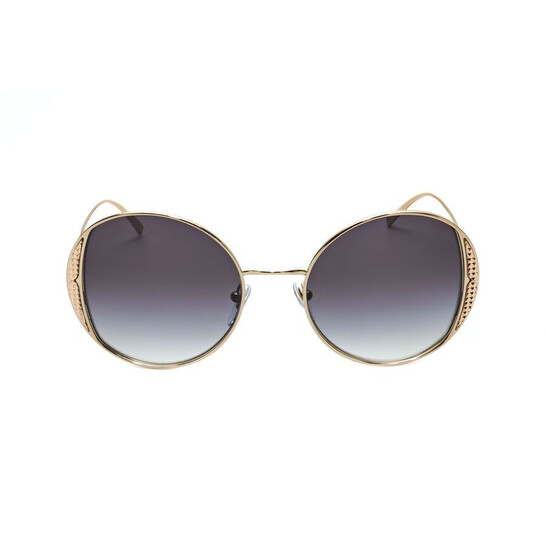 Bvlgari Ladies Gold Tone Round Sunglasses 0BV6169-20148G-2  display picture 1