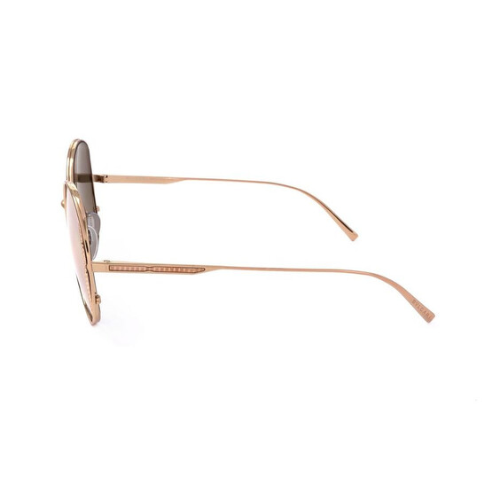 Bvlgari Ladies Rose Gold Tone Round Sunglasses 0BV6169  display picture 1