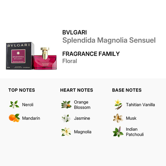 Bvlgari Ladies Splendida Magnolia Sensuel EDP Spray 3.4 oz