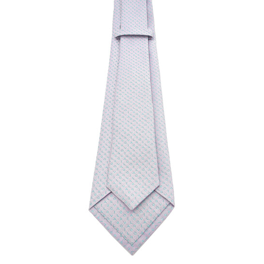 Bvlgari Logomania Shinebeth Seven-Fold Tie 245095 8052749244629