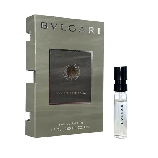 Bvlgari Men's Pour Homme EDP Spray 0.05 oz Fragrances
