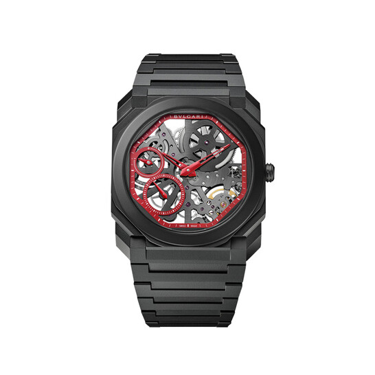 おひ Bvlgari Octo Finissimo Hand Wind Men's Watch 103527