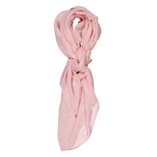 Bvlgari Pink Logomania Silk Maxi Stole 245356 8052749256615 - Jomashop