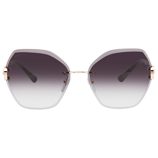 Bulgari / Bvlgari Women\'s Sunglasses BV6105B 20148H Pink Gold Violet gradient 61GmysxRuyL._AC_UY350_.jpg main image 2