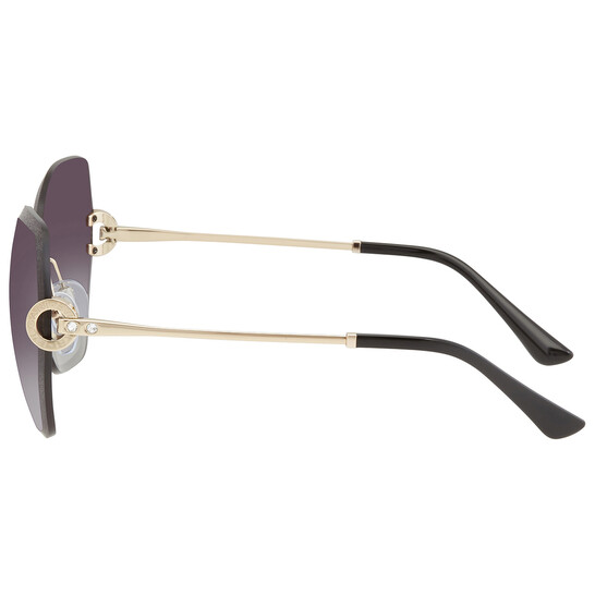 Bvlgari Serpenti Grey Gradient Butterfly Ladies Sunglasses  display picture 3