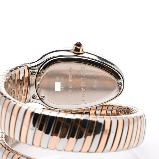 Bvlgari Serpenti Quartz Black Dial Ladies Watch SP 35 SPG