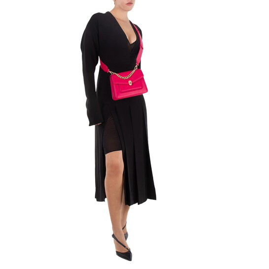 Bvlgari☆ マキシチェーン クロスボディ ミニバッグ Serpenti Forever Maxi Chain Crossbody Bag 292396 | Bulgari