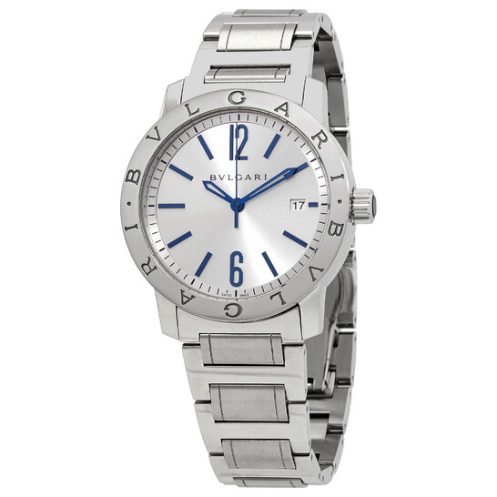 Bvlgari Solotempo Automatic Silver Dial Watch 102611  display picture 3