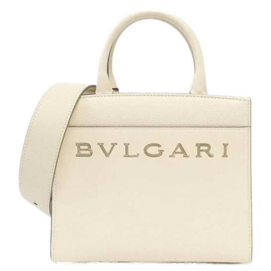 厳*✅様 BVLGARI ベッキー　ロゴマニア　ホワイト トートバッグ 厳*✓様 BVLGARI ベッキー ロゴマニア ホワイト トートバッグ