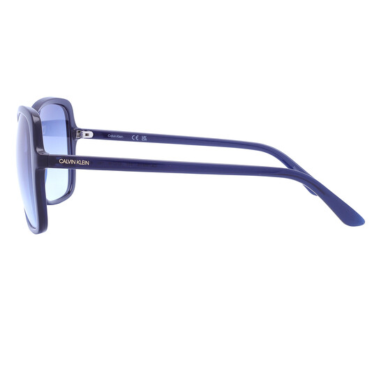Calvin Klein Blue Gradient Women\'s Sunglasses Calvin Klein Blue Gradient Cat Eye Ladies Sunglasses  main image 3