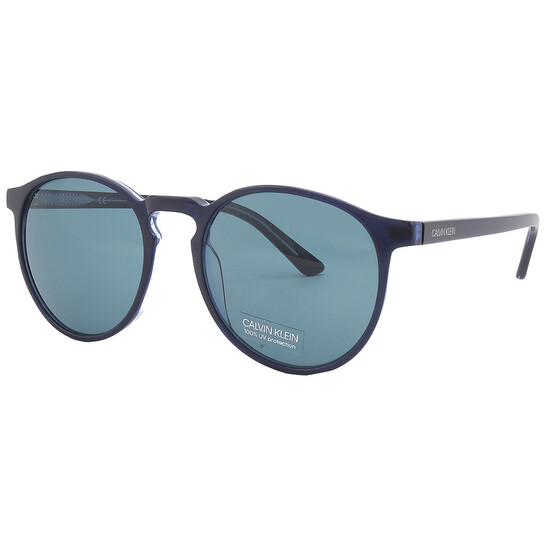 Calvin Klein Blue Oval Sunglasses CK20502S 449 53  display picture 1