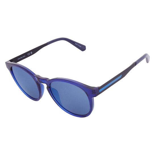 Calvin Klein Blue Phantos Unisex Sunglasses CKJ22643S 400 52