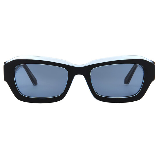Calvin Klein Blue Square Unisex Sunglasses CKJ24608S 001 52 