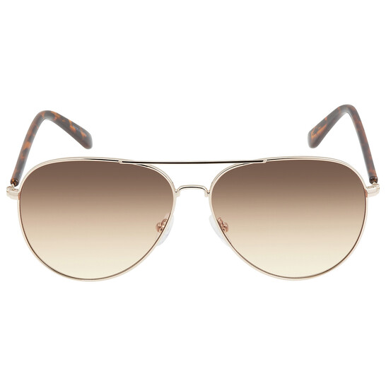 Calvin Klein Brown Gradient Pilot Unisex Sunglasses CK19314S  display picture 3