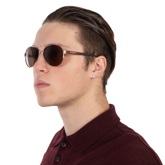 Calvin Klein Jeans Stylish Brown Aviator Sunglasses Calvin Klein Women main image 4