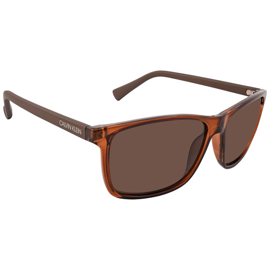 Calvin Klein Retail Sunglasses CK19568S-210-58 New with tags Calvin Klein Sunglasses CK19568S 210 Crystal Brown Brown | eBay main image 2