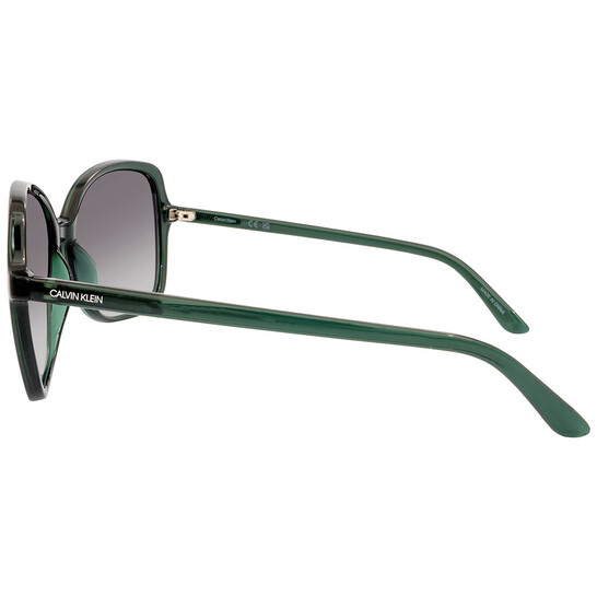 Calvin Klein Retail Sunglasses CK19561S-360-57 New with tags Calvin Klein Grey Gradient Butterfly Ladies Sunglasses  main image 2