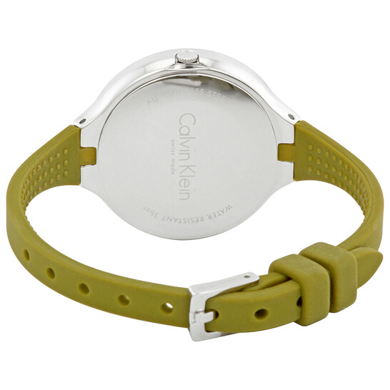 カルバンクライン 時計 レディース LIVELY グリーン K4U231WL Calvin Klein Lively Green Dial Ladies Watch K4U231WL