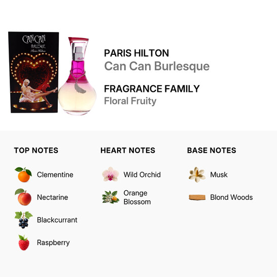 Paris Hilton Can Can Burlesque by Paris Hilton EDP Spray 3.4 oz